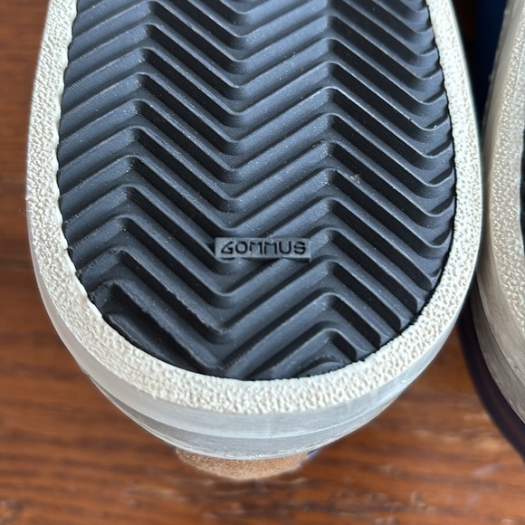 P448 You Can Surf Later Skate Sneakers Men’s Blue & Tan Suede Shoes Size EU 44 - Picture 6 of 14